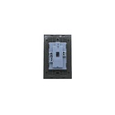 Tomacorriente doble empotrable negro t&j 8031-bk