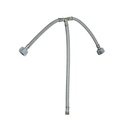Tubo abasto 1/2x1/2x3/8x16" t coflex vl-u55