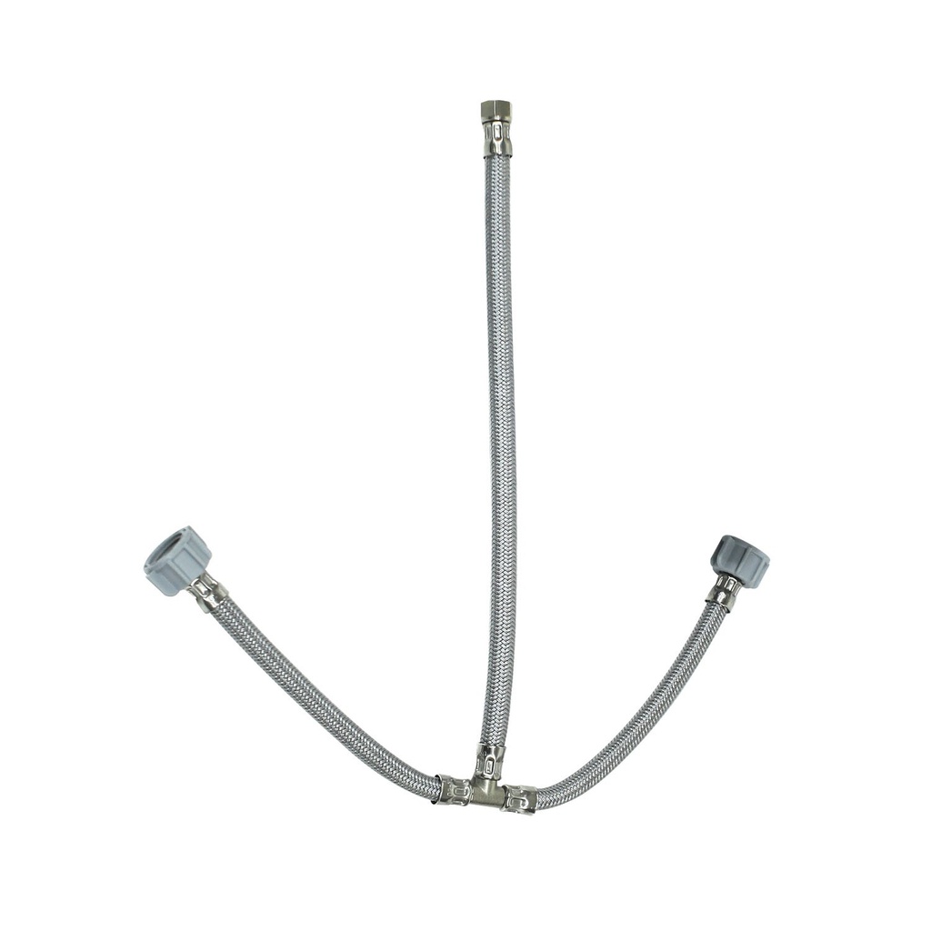 Tubo abasto 1/2x1/2x3/8x16" t coflex vl-u55