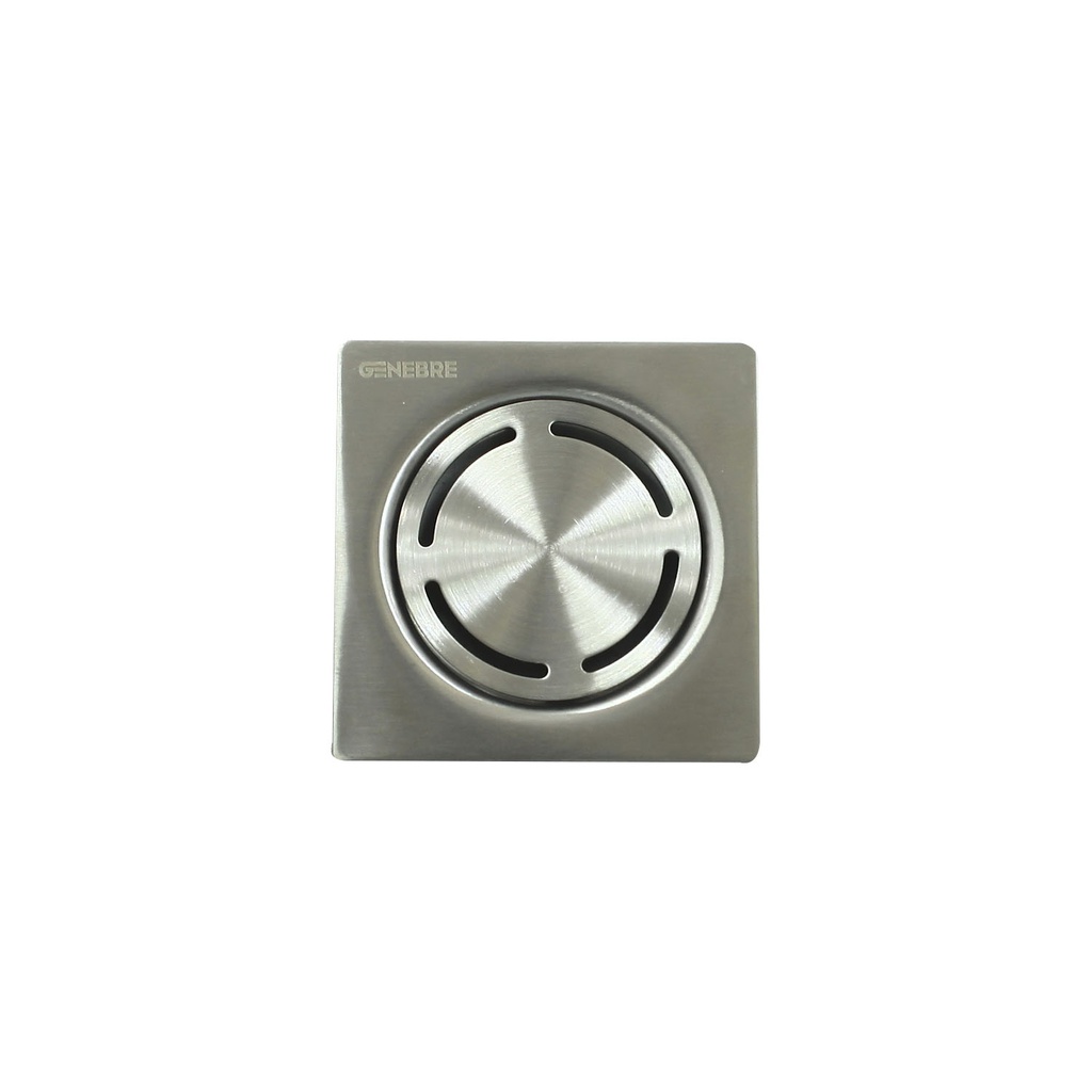 Desague baño acero inoxidable 10x10cm 21005 pu
