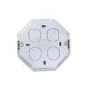 Caja electrica plastica octagonal c/incert btici 538