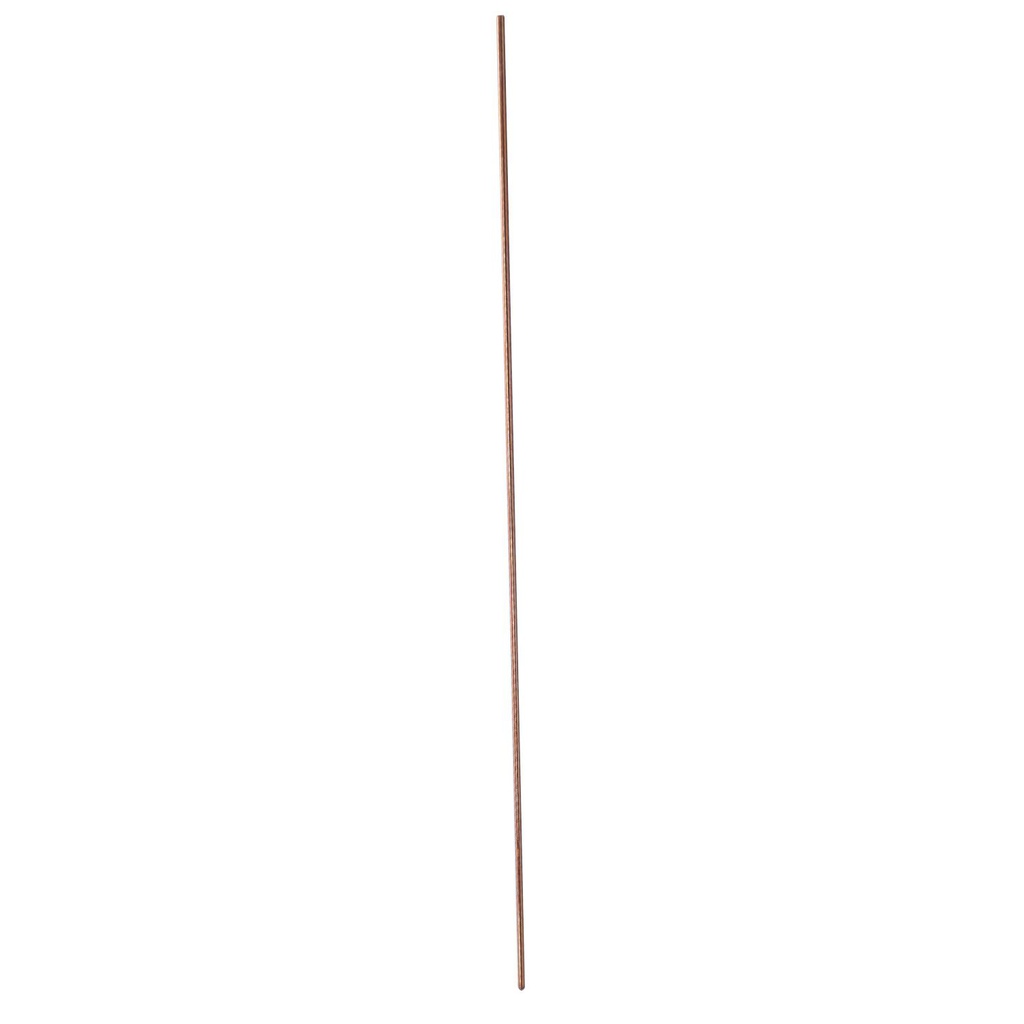 Varilla cobre para polo tierra 3/8"x5' sin abrazadera