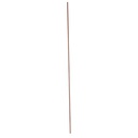 Varilla cobre para polo tierra 3/8"x5' sin abrazadera