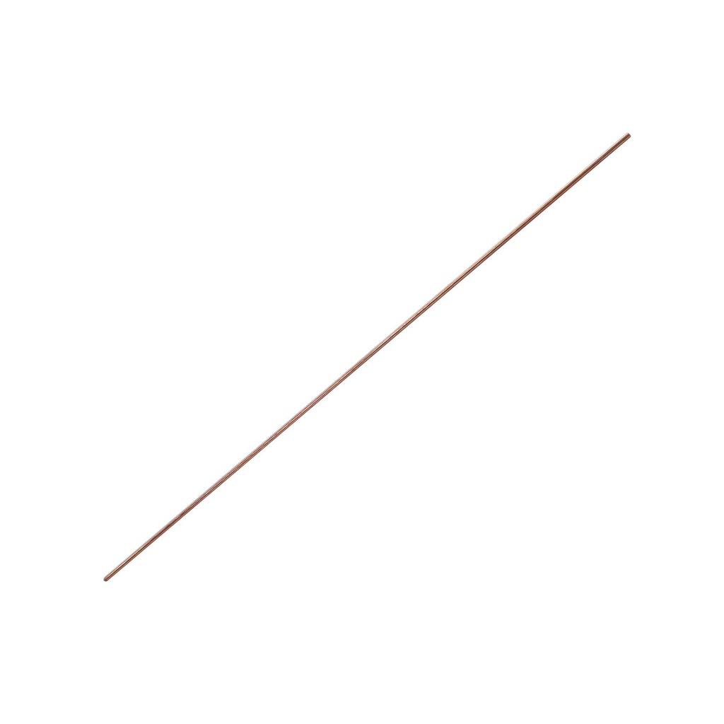 Varilla cobre para polo tierra 3/8"x5' sin abrazadera
