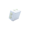 Caja electrica plastica para  registro 100x100x70mm chba