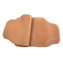 Alfombra de hule para carro 4 piezas abro cm1505p beige