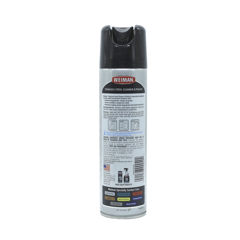 Limpiador para pulidor p/ac-in 17-oz weim 049