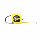 Cinta metrica 7.5mtx1" vikingo mtd75 negro/ amarillo