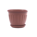 Macetera plastica red 26x20cm sin base terracota