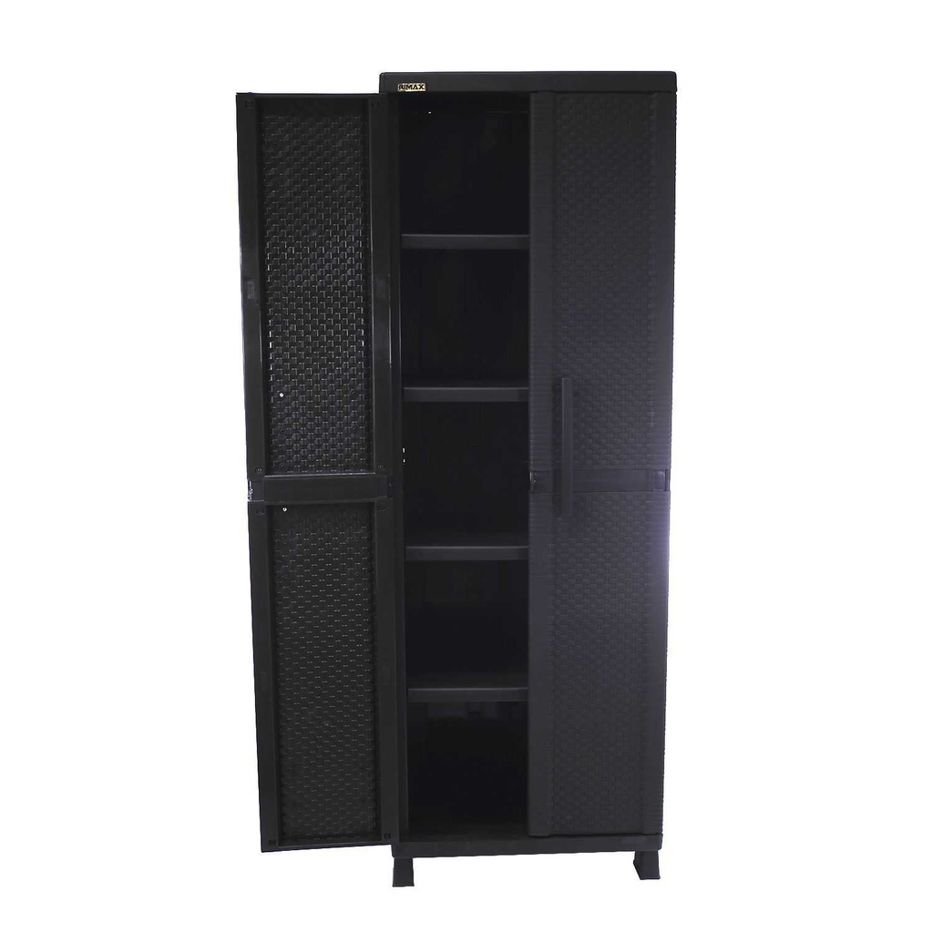 Armario plastico multiuso rimax 9286 beige / café