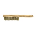 Cepillo alambre 6 linea mango de madera vikingo 8/bwb6
