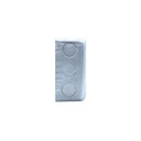 Caja electica de metal 2x4" 1/2" 0.8mm 58361