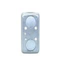 Caja electrica metal 2x4" 3/4" 0.8mm 58361