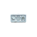 Caja electrica metal 2x4" 1/2x3/4" 0.8mm