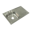 Lavatrasto emprotable 80x50x15cm 1c 850l sin accesorios