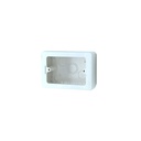 Caja rectangular para canaleta legr 89394 blanca