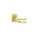 Bisagra china 2"x2"x1.20mm con tornillos dorado