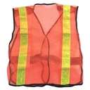 Chaleco reflectivo xxl 52x63cm lm-v008 anaranjado