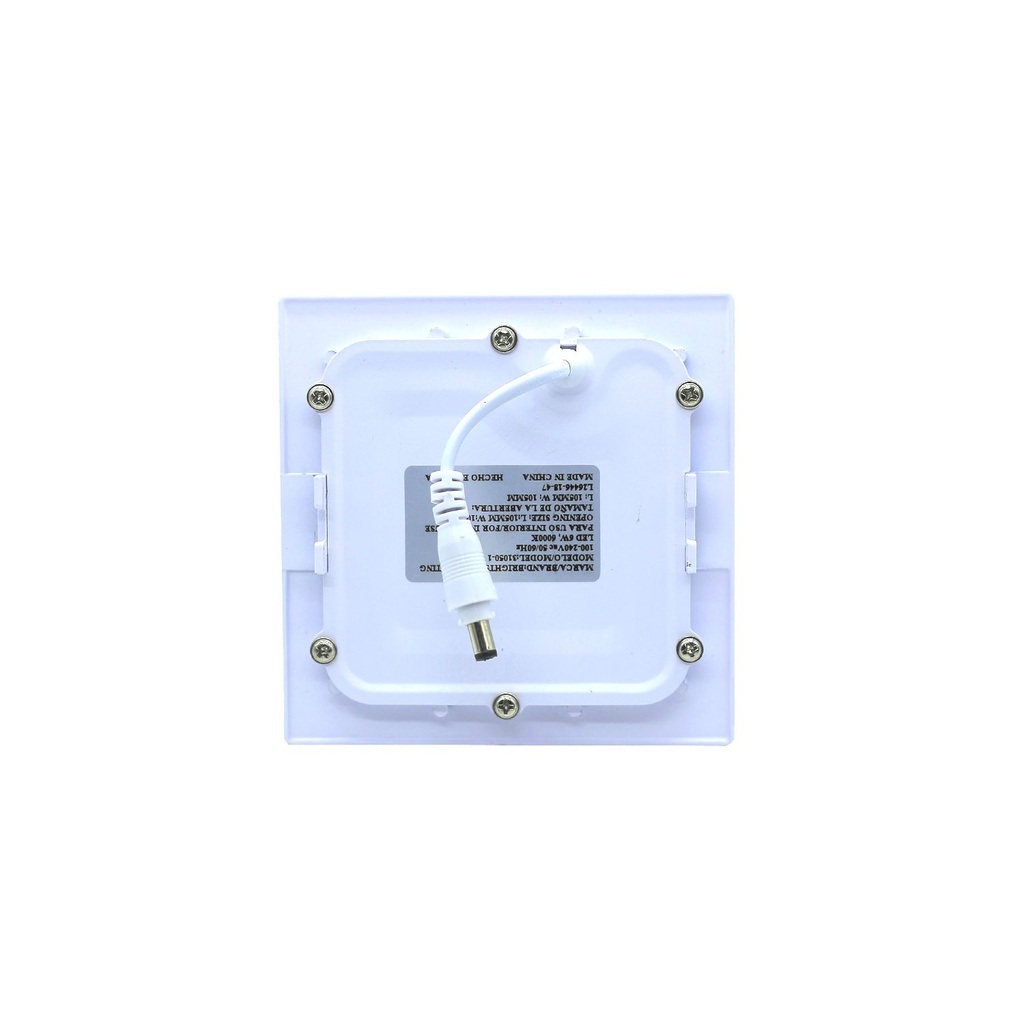 Lámpara panel led 1l 6w lumi 04635-1 blanco