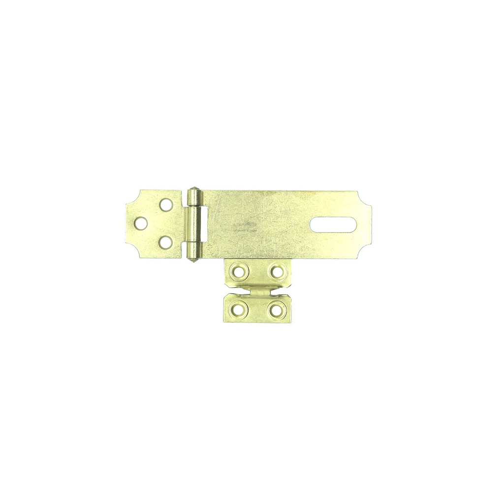 Aldaba induma 4" con tornillo dorada