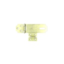 Aldaba induma 4" con tornillo dorada