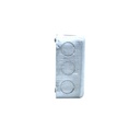 Caja electrica de metal ul 2x4" 1/2" 10a 1.6mm