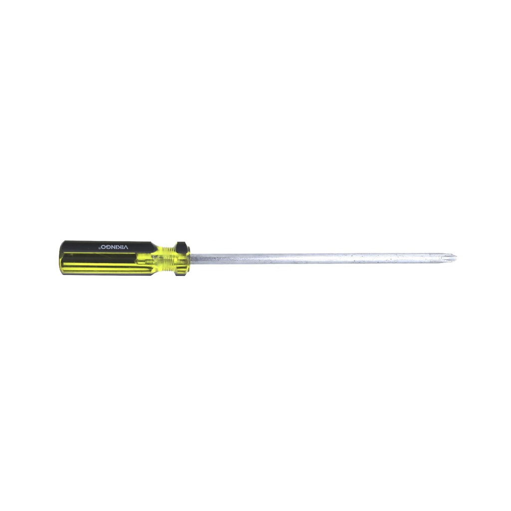 Desarmador estrella 1/4x8" vikingo 8/400256 negro / amarillo