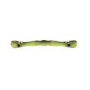 Llamador dorado 3" forma hoja jlh/76/bp