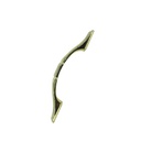 Llamador dorado zh3118 3"pull 124mm largo