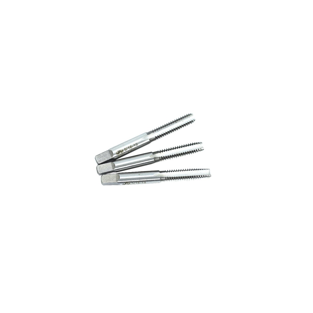 Machuelo rosca macho 5/16" 3pc "angelito