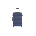 Maleta plastica con rodos 28" wl7083 ocre