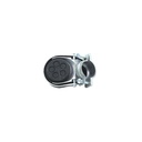 Mufa para contador zinc 1" con abrazadera