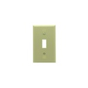 Placa plastica para switch sencillo aguila 2134-v