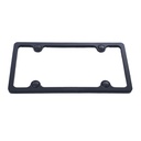 Porta placa plastica con sujetador 92502 negra