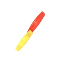 Reflector para bici 2pc barq 5022242 rojo/amarillo
