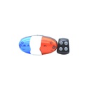 Reflector para bici stop con son 4fu xc325 azul / rojo