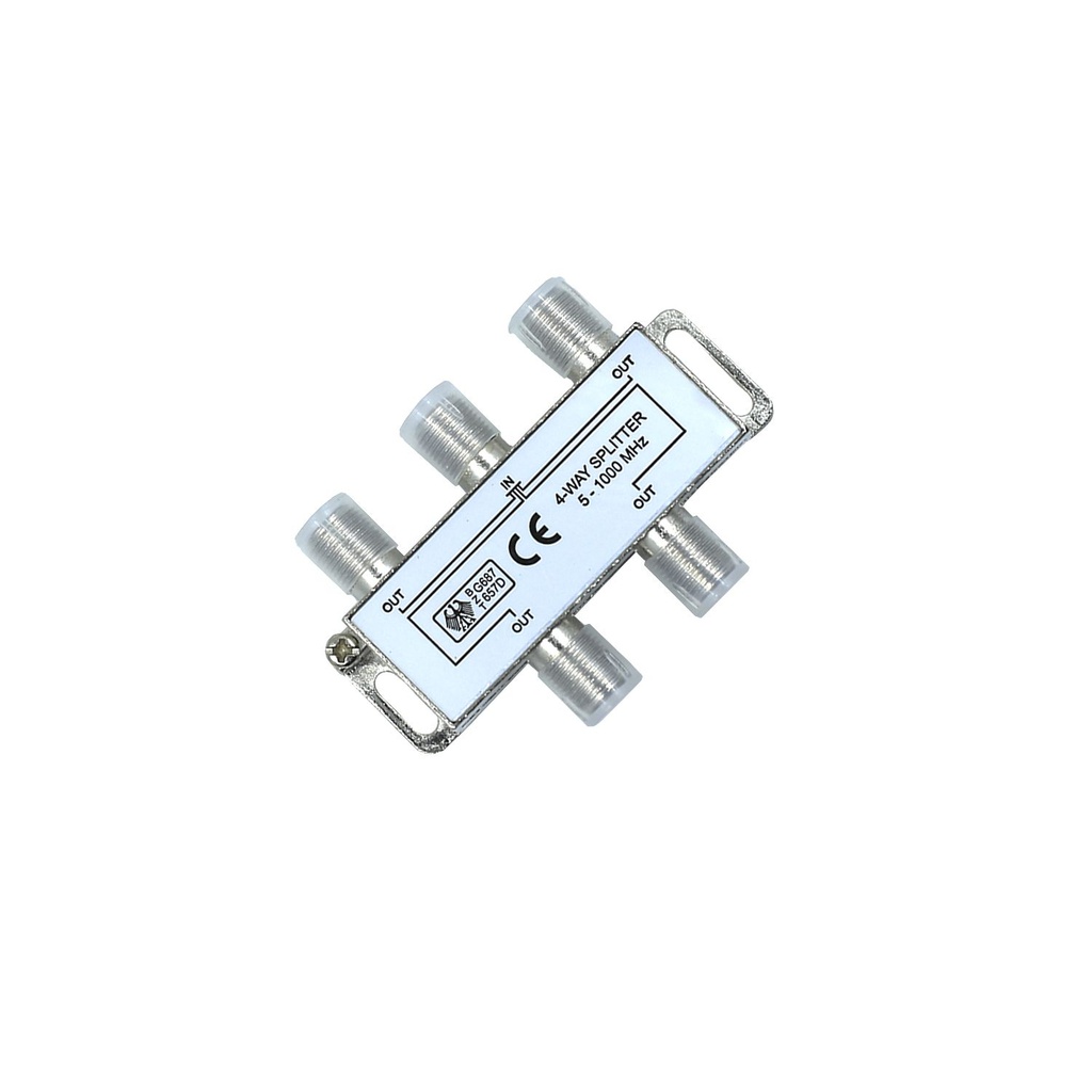 Splitter para cable coaxial 4sal hk1266