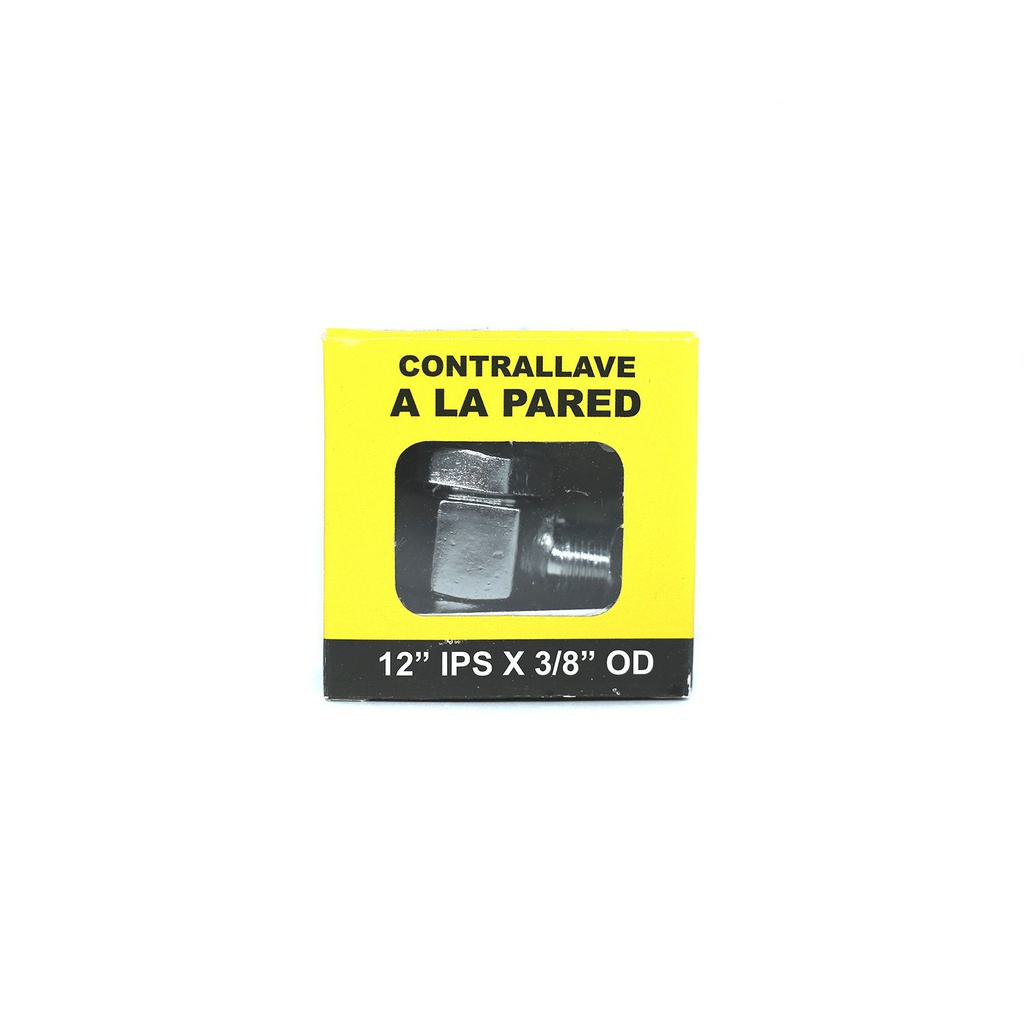 Valvula angulo 1/2x3/8" metalica 8/spc-539 cp