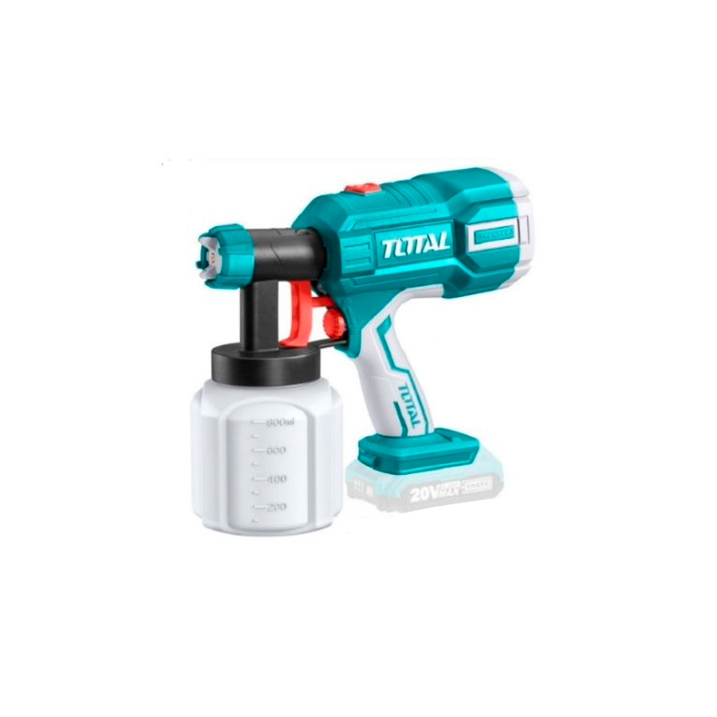 Pistola Para Pintar Aire 20V Sin Bateria Total 03