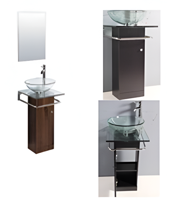 Mueble De Mad Baño Mundi Furniture Con Lavamanos #2
