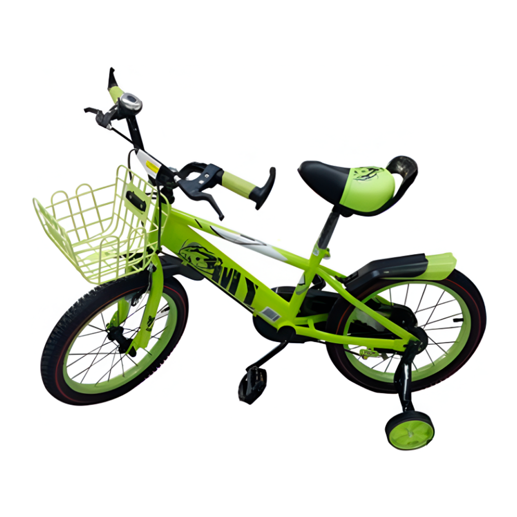 Bicicleta 16 bmx para niño 1v maximus con guardafango verde armable