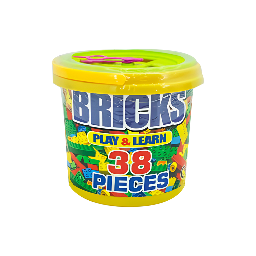 Juguete Para Armar 38Pc Bricks 1-0788-Hj-3601A