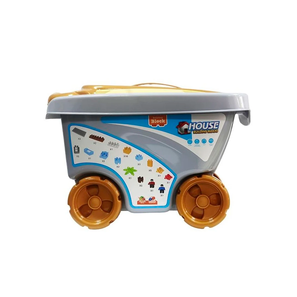 Juguete Para Armar 42Pc Forma De Casa Hj-35016A