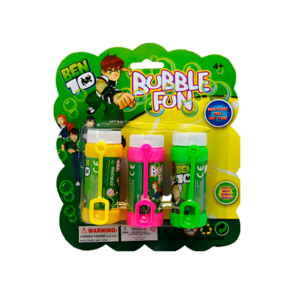 Juguete De Burbujas Plastico 3Pc 0904V153