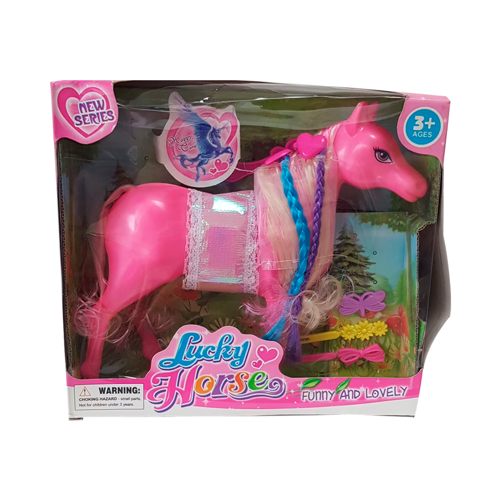 Juguete De Caballo Con Accesorios 1-16807-6683-3