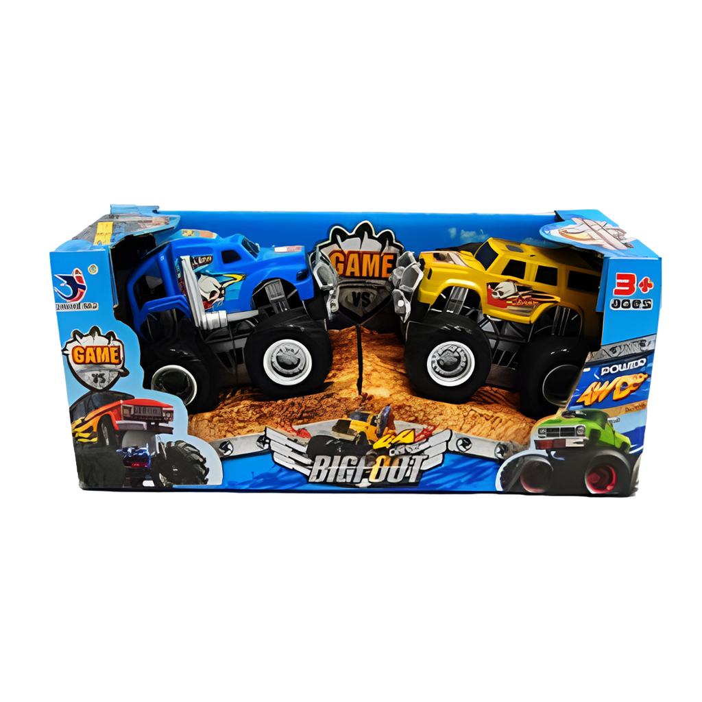 Juguete De Carro 4X4 Friccion 2Pc 1818-15
