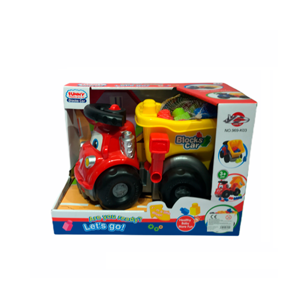 Juguete De Carro Blocks Car 969-K03/1312K134