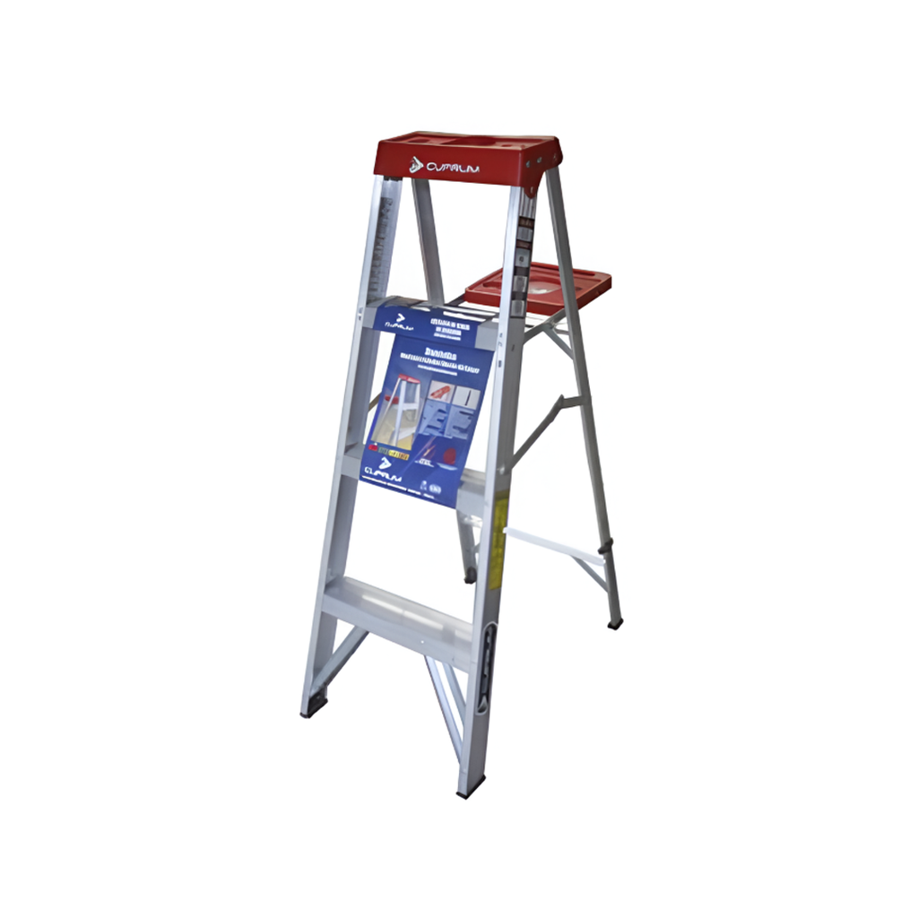 Escalera de aluminio tipo a 4' cuprum c-2312-04n