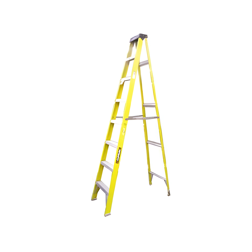 Escalera fibra de vidrio tip a 8' c-3115-08 amarillo