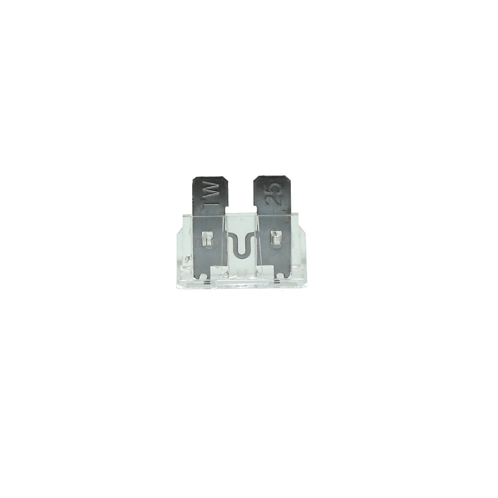 Fusible tipo hachita 25 amperios "zeeman" yc213